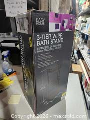 MaxSold Auction: Easy home 3 tier bath stand - Upper Moreland Township (Pennsylvania, USA) SELLER MANAGED Charity/Fundraising Online Auction - Davisville Road