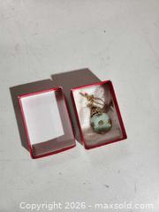 MaxSold Auction: Gold and possibly jade necklace  - Upper Moreland Township (Pennsylvania, USA) SELLER MANAGED Charity/Fundraising Online Auction - Davisville Road