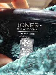 MaxSold Auction: Jones new York sweater (Green) - Upper Moreland Township (Pennsylvania, USA) SELLER MANAGED Charity/Fundraising Online Auction - Davisville Road
