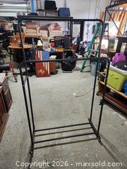 MaxSold Auction: Light weight clothing rack  - Upper Moreland Township (Pennsylvania, USA) SELLER MANAGED Charity/Fundraising Online Auction - Davisville Road