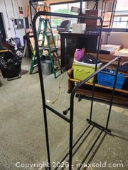 MaxSold Auction: Light weight clothing rack  - Upper Moreland Township (Pennsylvania, USA) SELLER MANAGED Charity/Fundraising Online Auction - Davisville Road