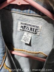 MaxSold Auction: Miss juli vintage style denim vest - Upper Moreland Township (Pennsylvania, USA) SELLER MANAGED Charity/Fundraising Online Auction - Davisville Road