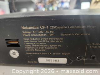 MaxSold Auction: Nakamichi cd/tape player - Upper Moreland Township (Pennsylvania, USA) SELLER MANAGED Charity/Fundraising Online Auction - Davisville Road