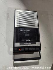 MaxSold Auction: Panasonic tape recorder/player - Upper Moreland Township (Pennsylvania, USA) SELLER MANAGED Charity/Fundraising Online Auction - Davisville Road