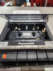 MaxSold Auction: Panasonic tape recorder/player - Upper Moreland Township (Pennsylvania, USA) SELLER MANAGED Charity/Fundraising Online Auction - Davisville Road