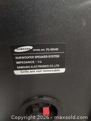 MaxSold Auction: Samsung subwoofer  - Upper Moreland Township (Pennsylvania, USA) SELLER MANAGED Charity/Fundraising Online Auction - Davisville Road