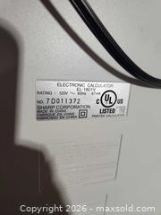 MaxSold Auction: Sharp electronic calculator  - Upper Moreland Township (Pennsylvania, USA) SELLER MANAGED Charity/Fundraising Online Auction - Davisville Road