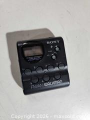 MaxSold Auction: Sony fm/am walkman - Upper Moreland Township (Pennsylvania, USA) SELLER MANAGED Charity/Fundraising Online Auction - Davisville Road