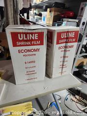 MaxSold Auction: Uline economy shrink film. - Upper Moreland Township (Pennsylvania, USA) SELLER MANAGED Charity/Fundraising Online Auction - Davisville Road