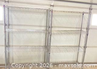 MaxSold Auction: 2 Chrome Wire Shelving Units, 4-Shelfs - Lakeshore (Ontario, Canada) PARTNER MANAGED Downsizing Online Auction - County Road 42