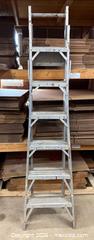 MaxSold Auction: Aluminum 7-Step Extension Ladder, Approx. 8 ft, 250 lb Capacity - Lakeshore (Ontario, Canada) PARTNER MANAGED Downsizing Online Auction - County Road 42