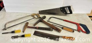 MaxSold Auction: Assorted 9-Piece Hand Tool Set for Woodworking - Lakeshore (Ontario, Canada) PARTNER MANAGED Downsizing Online Auction - County Road 42