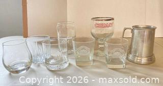MaxSold Auction: Assorted Branded Barware Set with Glasses and Metal Tankard - Lakeshore (Ontario, Canada) PARTNER MANAGED Downsizing Online Auction - County Road 42