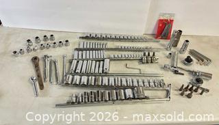 MaxSold Auction: Assorted Socket Set with Wrenches, Ratchets & Adapters - Lakeshore (Ontario, Canada) PARTNER MANAGED Downsizing Online Auction - County Road 42
