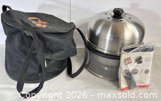 MaxSold Auction: Cobb Portable Stainless Steel Charcoal Grill/Roaster - Lakeshore (Ontario, Canada) PARTNER MANAGED Downsizing Online Auction - County Road 42