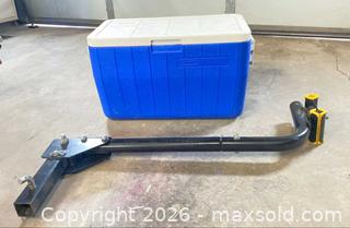 MaxSold Auction: Coleman Cooler with Universal Adjustable Bike Rack - Lakeshore (Ontario, Canada) PARTNER MANAGED Downsizing Online Auction - County Road 42