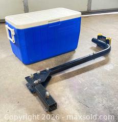 MaxSold Auction: Coleman Cooler with Universal Adjustable Bike Rack - Lakeshore (Ontario, Canada) PARTNER MANAGED Downsizing Online Auction - County Road 42