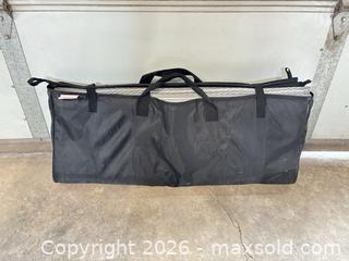 MaxSold Auction: Coleman Large Gray Striped Outdoor Rug (approx. 6' x 8') - Lakeshore (Ontario, Canada) PARTNER MANAGED Downsizing Online Auction - County Road 42