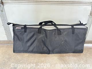 MaxSold Auction: Coleman Large Gray Striped Outdoor Rug (approx. 6' x 8') - Lakeshore (Ontario, Canada) PARTNER MANAGED Downsizing Online Auction - County Road 42