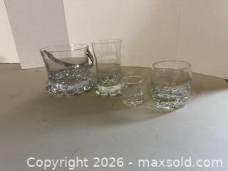 MaxSold Auction: Crown Royal Glass Ice Bucket with Handle, Rocks Glass & Shot Glass - Lakeshore (Ontario, Canada) PARTNER MANAGED Downsizing Online Auction - County Road 42