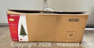 MaxSold Auction: Holiday Living 4.5 ft White Artificial Christmas Tree - Lakeshore (Ontario, Canada) PARTNER MANAGED Downsizing Online Auction - County Road 42