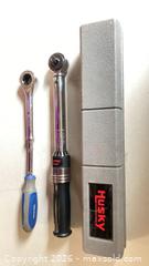 MaxSold Auction: Husky 3/8" Torque Wrench with Sockets & Maximum Ratchet Adapter - Lakeshore (Ontario, Canada) PARTNER MANAGED Downsizing Online Auction - County Road 42