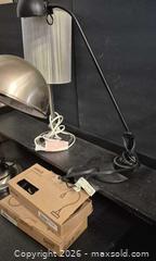 MaxSold Auction: IKEA JANSJÖ Metal Desk/Table Lamps, Silver & Black (Lot of 5) - Lakeshore (Ontario, Canada) PARTNER MANAGED Downsizing Online Auction - County Road 42