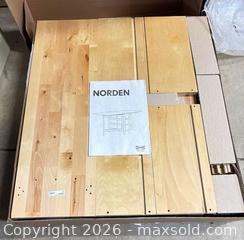 MaxSold Auction: IKEA NORDEN Drop-Leaf Gateleg Table, Solid Light Wood - Lakeshore (Ontario, Canada) PARTNER MANAGED Downsizing Online Auction - County Road 42
