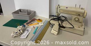 MaxSold Auction: Kenmore Sewing Machine Model 158.12110 with Accessories - Lakeshore (Ontario, Canada) PARTNER MANAGED Downsizing Online Auction - County Road 42
