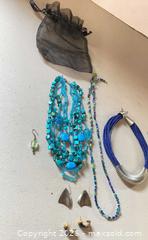 MaxSold Auction: Lot of 3 Necklaces with Earrings, Blue/Turquoise/Green - Lakeshore (Ontario, Canada) PARTNER MANAGED Downsizing Online Auction - County Road 42