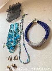 MaxSold Auction: Lot of 3 Necklaces with Earrings, Blue/Turquoise/Green - Lakeshore (Ontario, Canada) PARTNER MANAGED Downsizing Online Auction - County Road 42