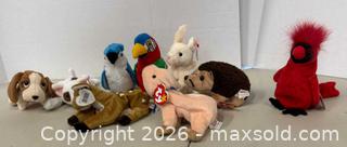 MaxSold Auction: Lot of 9 Ty Beanie Babies Plush Toys (1990s) - Lakeshore (Ontario, Canada) PARTNER MANAGED Downsizing Online Auction - County Road 42