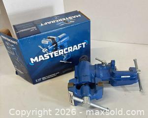 MaxSold Auction: Mastercraft 057-6037-4 Bench Vise 2.5" Jaw - Lakeshore (Ontario, Canada) PARTNER MANAGED Downsizing Online Auction - County Road 42