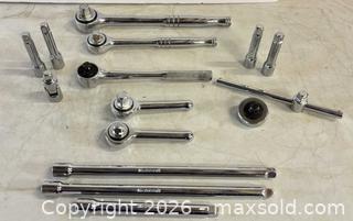 MaxSold Auction: Mastercraft Socket Wrench Set with Extensions & Ratchets - Lakeshore (Ontario, Canada) PARTNER MANAGED Downsizing Online Auction - County Road 42