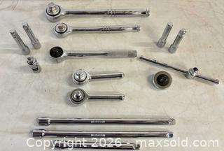 MaxSold Auction: Mastercraft Socket Wrench Set with Extensions & Ratchets - Lakeshore (Ontario, Canada) PARTNER MANAGED Downsizing Online Auction - County Road 42
