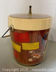 MaxSold Auction: Mid-Century Retro Insulated Ice Bucket with Handle - Lakeshore (Ontario, Canada) PARTNER MANAGED Downsizing Online Auction - County Road 42