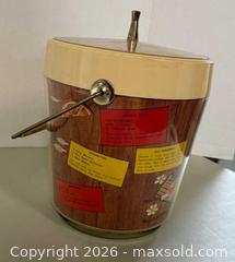 MaxSold Auction: Mid-Century Retro Insulated Ice Bucket with Handle - Lakeshore (Ontario, Canada) PARTNER MANAGED Downsizing Online Auction - County Road 42