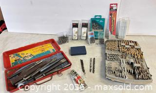 MaxSold Auction: Mixed Hand Tool Lot: Drill Bits, Chisels, Taps,  - Lakeshore (Ontario, Canada) PARTNER MANAGED Downsizing Online Auction - County Road 42