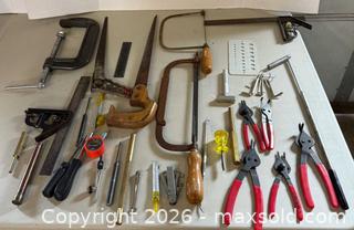 MaxSold Auction: Mixed Hand Tools Lot (11-30 pieces) - Lakeshore (Ontario, Canada) PARTNER MANAGED Downsizing Online Auction - County Road 42