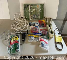 MaxSold Auction: Mixed Plumbing & Hardware Lot with 220–240V Heat Tool - Lakeshore (Ontario, Canada) PARTNER MANAGED Downsizing Online Auction - County Road 42