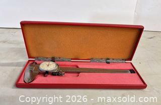 MaxSold Auction: Peacock 6-inch Dial Caliper, 0.05 mm Resolution - Lakeshore (Ontario, Canada) PARTNER MANAGED Downsizing Online Auction - County Road 42