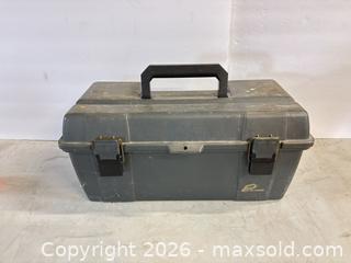 MaxSold Auction: Plano Medium Plastic Toolbox with Assorted Hand Tools - Lakeshore (Ontario, Canada) PARTNER MANAGED Downsizing Online Auction - County Road 42