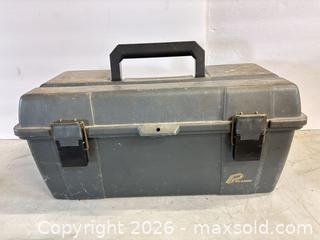 MaxSold Auction: Plano Medium Plastic Toolbox with Assorted Hand Tools - Lakeshore (Ontario, Canada) PARTNER MANAGED Downsizing Online Auction - County Road 42