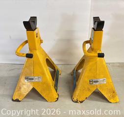 MaxSold Auction: Power Fist 6-Ton Steel Ratchet Jack Stands - Lakeshore (Ontario, Canada) PARTNER MANAGED Downsizing Online Auction - County Road 42