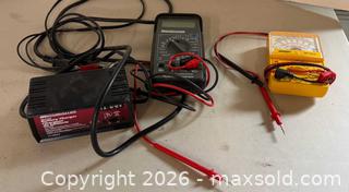 MaxSold Auction: Sperry Analog, Mastercraft Digital Multimeters & Motomaster Charger - Lakeshore (Ontario, Canada) PARTNER MANAGED Downsizing Online Auction - County Road 42