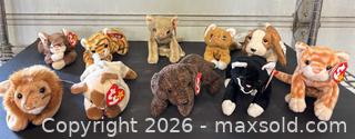 MaxSold Auction: Ty Beanie Babies Assortment of 10 Plush Animals - Lakeshore (Ontario, Canada) PARTNER MANAGED Downsizing Online Auction - County Road 42