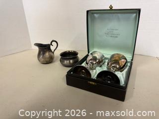 MaxSold Auction: Wm. A. Rogers & Burke & Wallace Silver Plate Goblet Set - Lakeshore (Ontario, Canada) PARTNER MANAGED Downsizing Online Auction - County Road 42