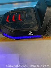 MaxSold Auction: Gravity Off-Road Hoverboard with LED Lights - Vancouver (British Columbia, Canada) SELLER MANAGED Reseller Online Auction - E 7th Avenue (STORAGE)