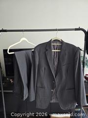 MaxSold Auction: Men’s Custom Tailored Suit – Simpson Sin Tailor (Hong Kong - Vancouver (British Columbia, Canada) SELLER MANAGED Reseller Online Auction - E 7th Avenue (STORAGE)