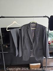 MaxSold Auction: Men’s Custom Tailored Suit – Simpson Sin Tailor (Hong Kong - Vancouver (British Columbia, Canada) SELLER MANAGED Reseller Online Auction - E 7th Avenue (STORAGE)